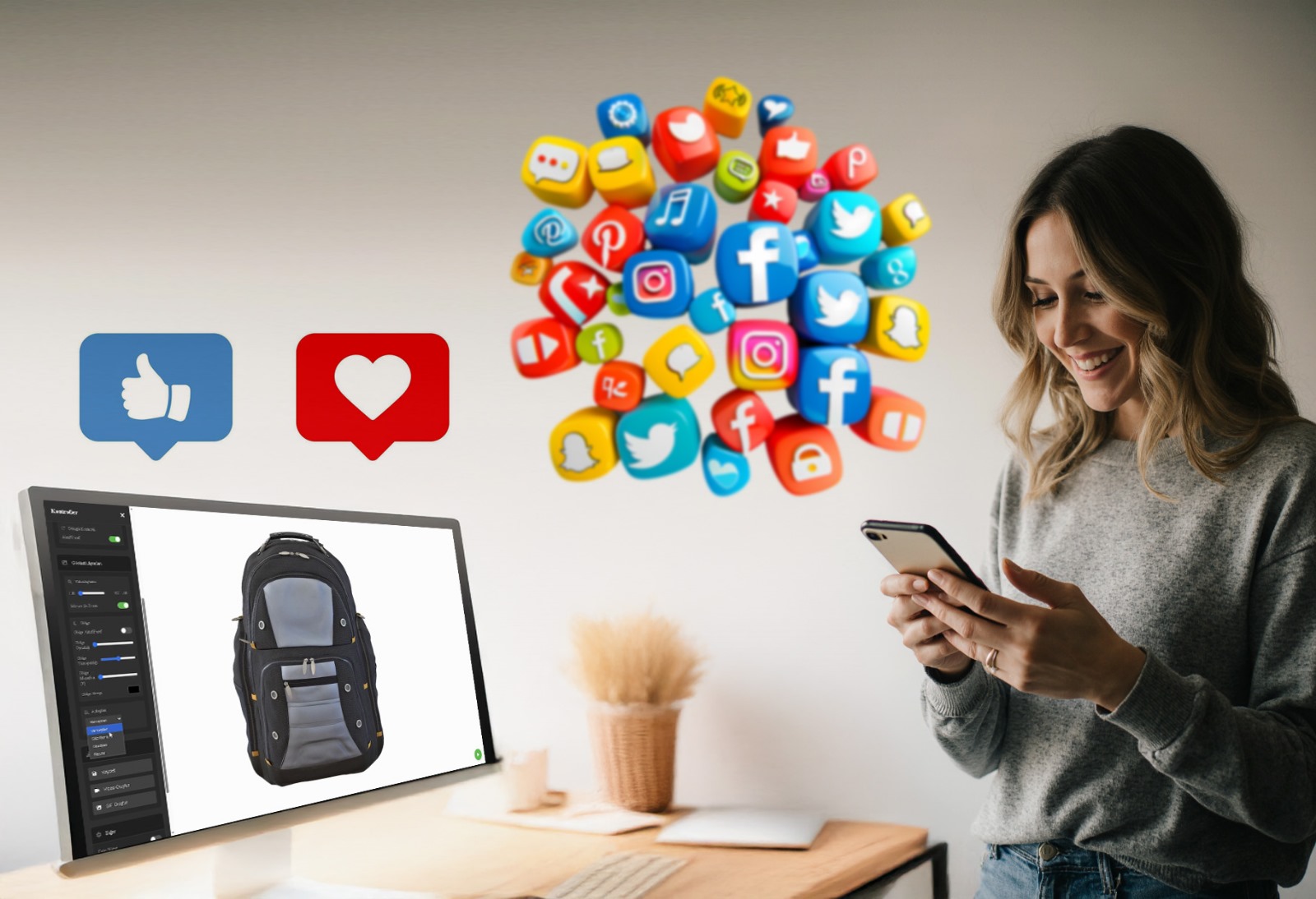 Sosyal Medya Paylaşım Örneği